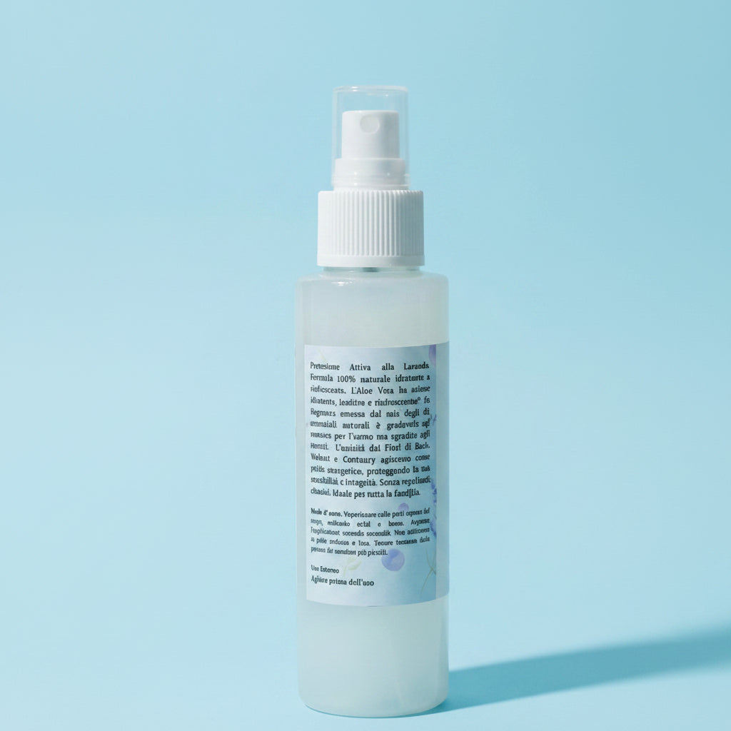 Spray Antizanzare Lavanda e Aloe Vera