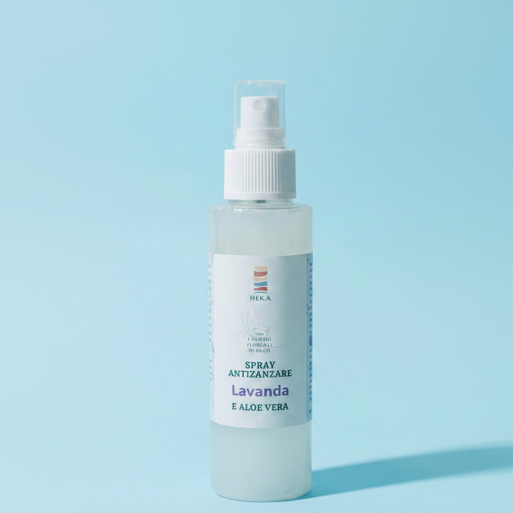 Spray Antizanzare Lavanda e Aloe Vera