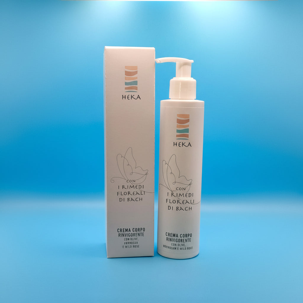 Crema Corpo Rinvigorente con Rimedi Floreali di Bach