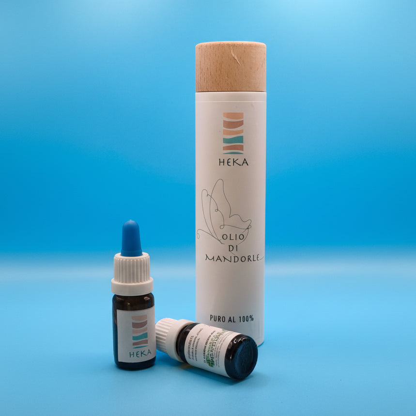 Olio di Mandorle con Rimedi Floreali di Bach