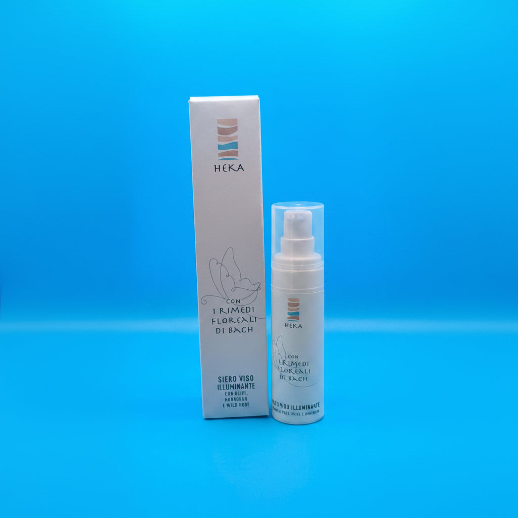 Siero Viso Illuminante con Rimedi Floreali di Bach